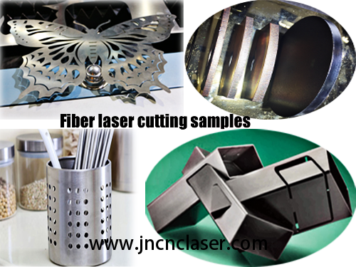 máquinas de corte por láser de fibra en funcionamiento