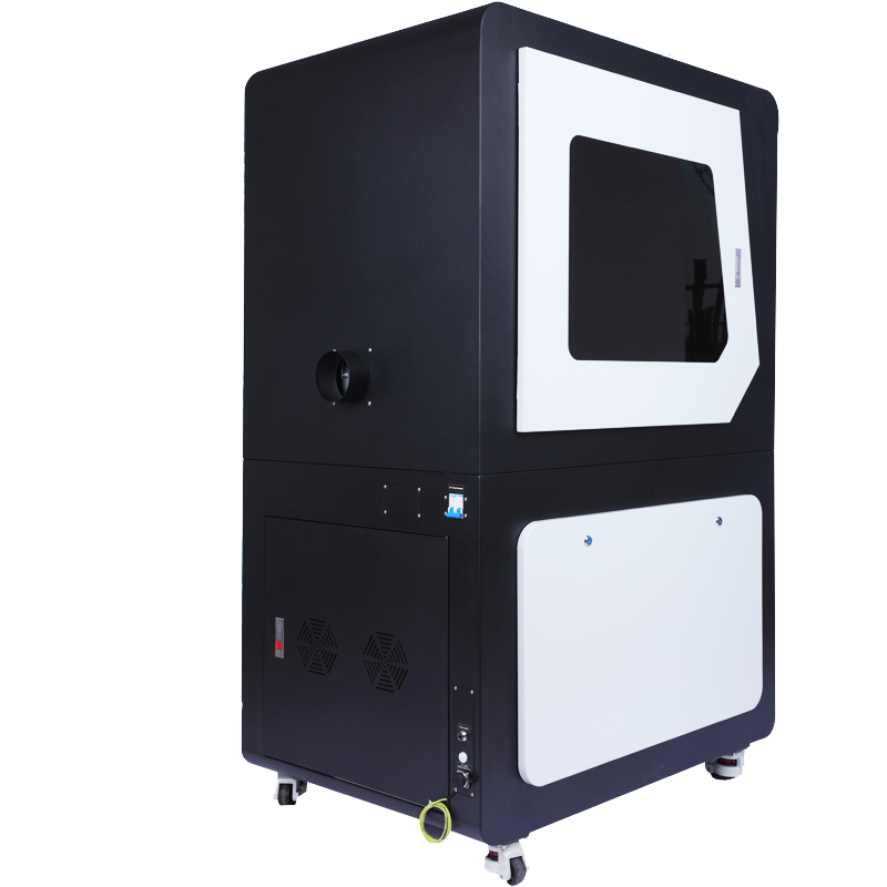 New Arrival Best Enclosed Cover FIber Laser Marking Engraving Etching Machine For Metal Nonmetal