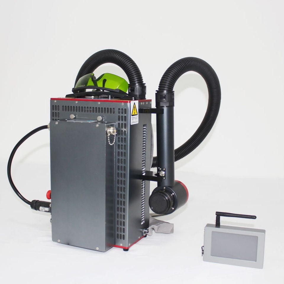 Backpack Portable Laser Cleaning Machine 100W Pulse Laser Cleaning Machine 100W Maquina De Limpieza Laser Laser-Reinigungsmaschi