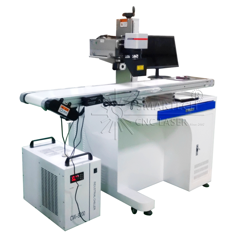 UV Laser Marking Machine with CCD Camera Auto Identifying & Positioning For Ultra Small Parts and Letters Marking